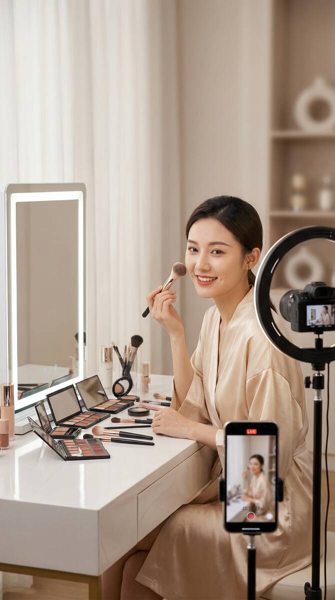 小马拉大车美妆视频教程